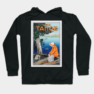 Lake Tahoe Vintage Travel Poster 1923 Hoodie